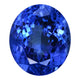 5.38ct Oval Certified AAAA Tanzanite Gemstone 11.38x9.76mm