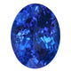 9.38ct Oval Certified AAAA Tanzanite Gemstone 14.21x10.85mm