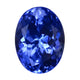 1.30ct AAA Oval Certified Tanzanite Gemstone 8x6mm