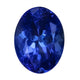 1.30ct AAAA Oval Certified Tanzanite Gemstone 8x6mm