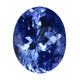 2.90ct AA Oval Certified Tanzanite Gemstone 10x8mm