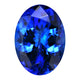 3.65ct AAAA Oval Tanzanite Gemstone 10.69x8.63mm