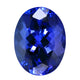 4.70ct AAAA Oval Tanzanite Gemstone 12.22x9.23mm