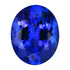 6.20ct AAAA Oval Tanzanite Gemstone 12.70x10.28mm