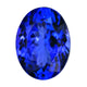 6.97ct AAAA Oval Tanzanite Gemstone 13.76x10.37mm