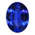 9.61ct Oval Certified AAAA Tanzanite Gemstone 15.77x11.86mm