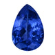 4.38ct Pear Shape Certified AAAA Tanzanite Gemstone 13.70x9.40mm