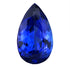 3.97ct AAAA Pear Tanzanite Gemstone 14.68x9.03mm