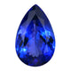 9.98ct Pear Certified AAAA Tanzanite Gemstone 18.49x11.98mm