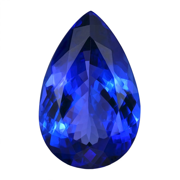 9.98ct Pear Certified AAAA Tanzanite Gemstone 18.49x11.98mm