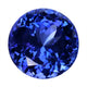 8.13ct Round Certified AAAA Tanzanite Gemstone 11.90x11.90mm