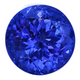 5.10ct Round Certified AAAA Tanzanite Gemstone 9.91mm