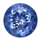 1.50ct AA Round Certified Tanzanite Gemstone 7mm