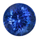 3.25ct AAAA Round Certified Tanzanite Gemstone 9mm