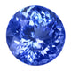 4.50ct AA Round Certified Tanzanite Gemstone 10mm