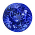 4.50ct AAA Round Certified Tanzanite Gemstone 10mm