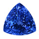 5.02ct Trillion Certified AAAA Tanzanite Gemstone 10.97x10.80mm