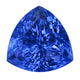 6.50ct Trillion Certified AAAA Tanzanite Gemstone 10.96x10.80mm