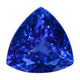 4.45ct Trillion Certified AAAA Tanzanite Gemstone 9.80x9.80mm