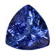 1.20ct Trillion Certified AA Tanzanite Gemstone 7mm