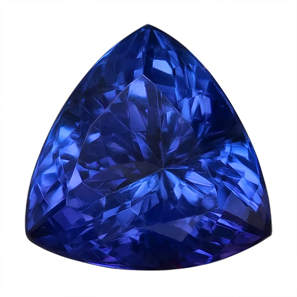 1.20ct AAAA Trillion Certified Tanzanite Gemstone 7mm