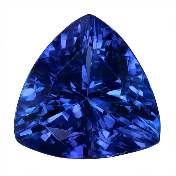 1.90ct AAA Trillion Certified Tanzanite Gemstone 8mm