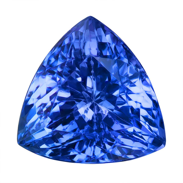 3.75ct AAA Trillion Certified Tanzanite Gemstone 10mm