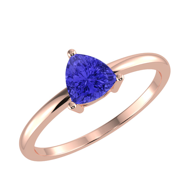 RTRA1001-Aisha - Trillion Tanzanite Ring