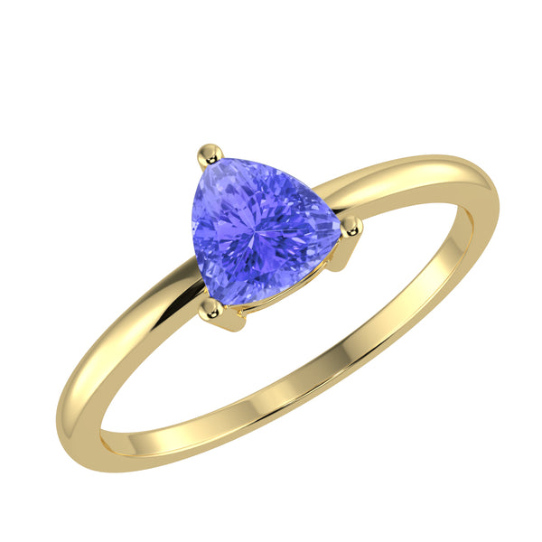 RTRA1001-Aisha - Trillion Tanzanite Ring