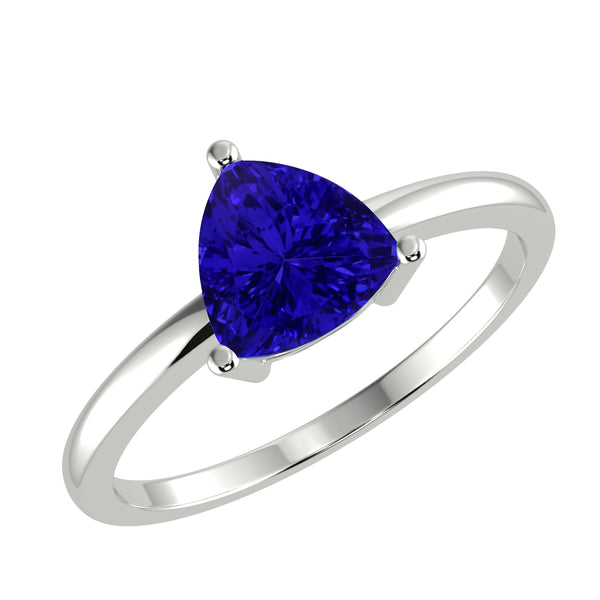 RTRA1001-Aisha - Trillion Tanzanite Ring