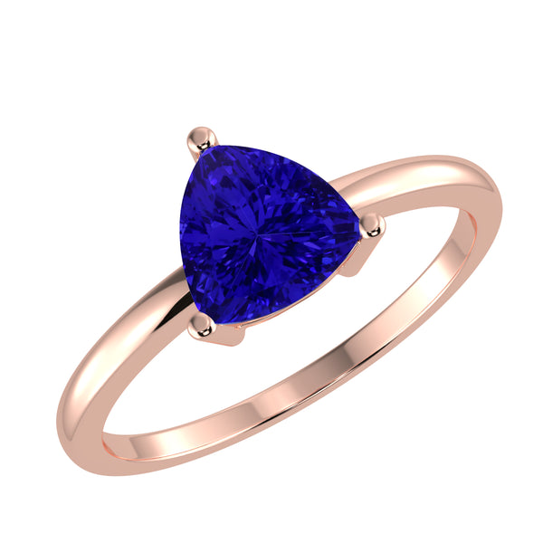 RTRA1001-Aisha - Trillion Tanzanite Ring