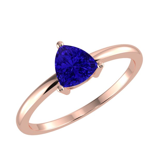 RTRA1001-Aisha - Trillion Tanzanite Ring