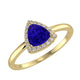 RTRA1002-Bella -Trillion Tanzanite Ring