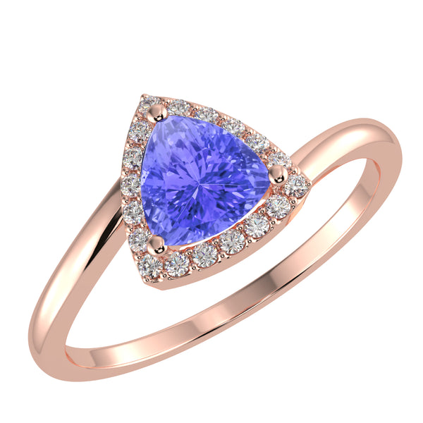 RTRA1004-Emma -Trillion Tanzanite Ring