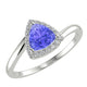 RTRA1004-Emma -Trillion Tanzanite Ring