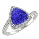 RTRA1004-Emma -Trillion Tanzanite Ring