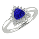 RTRA1006-Sierra -Trillion Tanzanite Ring