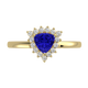 RTRA1006-Sierra -Trillion Tanzanite Ring