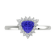 RTRA1006-Sierra -Trillion Tanzanite Ring