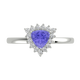 RTRA1006-Sierra -Trillion Tanzanite Ring