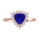 RTRA1006-Sierra -Trillion Tanzanite Ring