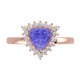 RTRA1006-Sierra -Trillion Tanzanite Ring