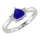 RTRA1008-Janet - Trillion Tanzanite Ring