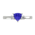 RTRA1008-Janet - Trillion Tanzanite Ring