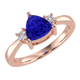 RTRA1008-Janet - Trillion Tanzanite Ring