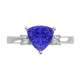 RTRA1008-Janet - Trillion Tanzanite Ring