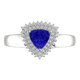 RTRA1010-Marissa -Trillion Tanzanite Ring