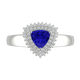 RTRA1010-Marissa -Trillion Tanzanite Ring