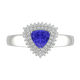 RTRA1010-Marissa -Trillion Tanzanite Ring