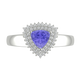 RTRA1010-Marissa -Trillion Tanzanite Ring